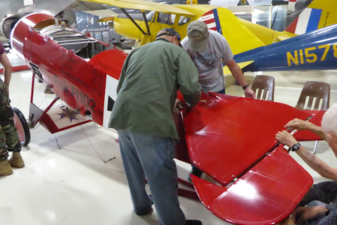 Assembly works on the Fokker Dr.1