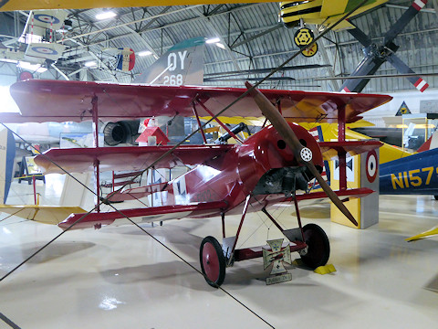 Fokker Dr.1 from the front