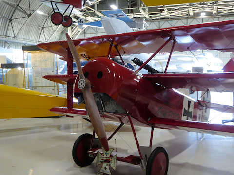 Fokker Dr.1 from the front