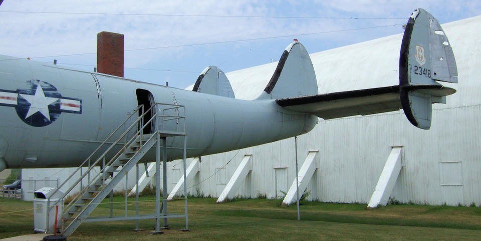 Lockheed Warning Star Tail section
