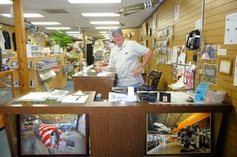 Gift Shop at Combat Air Museum