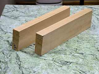 Block of wood before modeling