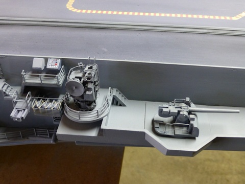 Elevator on starboard side Hangar #2