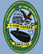 Uss Topeka Clg 8 Patch