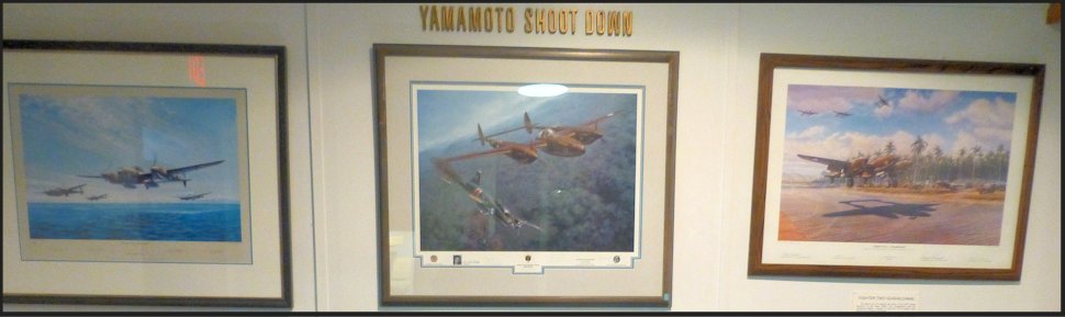 USS Enterprise and Yamamoto shootdown images