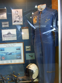 Hal Loney's Flight Suit exhibit