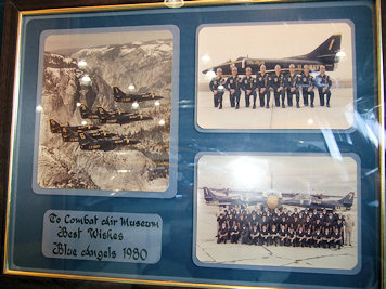 Blue Angels 1980 plaque