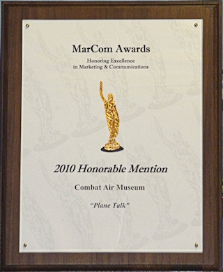 Plane Talk Award for 2010