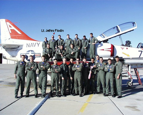 Lt. Jethro Flodin and Squadron