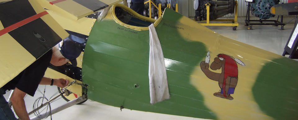 Fuselage decoration of Nieuport 27