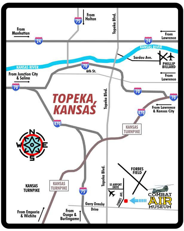 Map of Topeka, Kansas