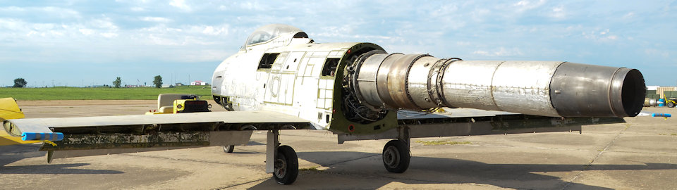 F-86 undergoing reconstruction