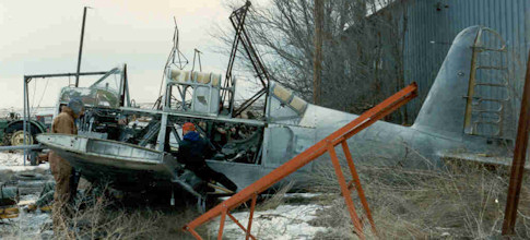 Vultee BT-13A Wreckage