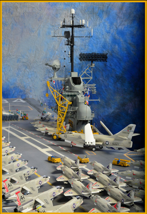 Tower superstructure and Tanker