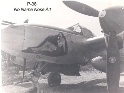 No name nose art